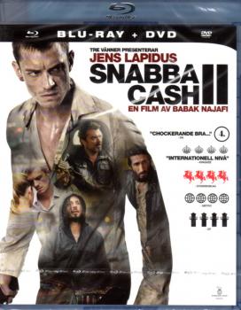 SNABBA CASH II - Jens Lapidus -  NEU Blu-Ray + DVD schwedisch